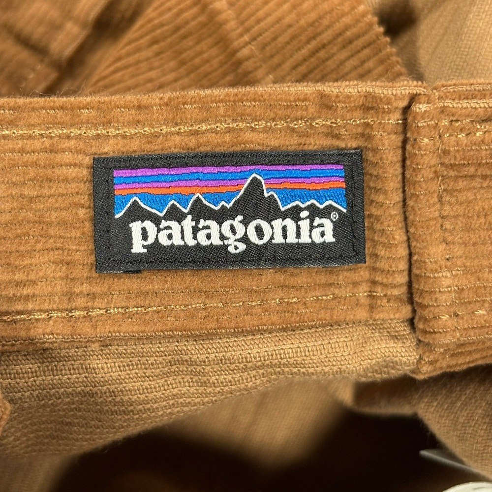 Patagonia Corduroy Shirt Mens L Coriander Brown Organic Cotton 42445 NWT - Picture 13 of 14